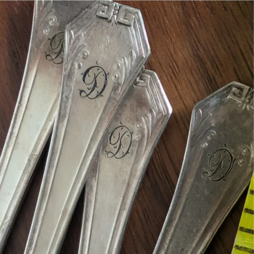 Reed & Barton Pompeian Butter Spreaders - set of 5, 5 3/4